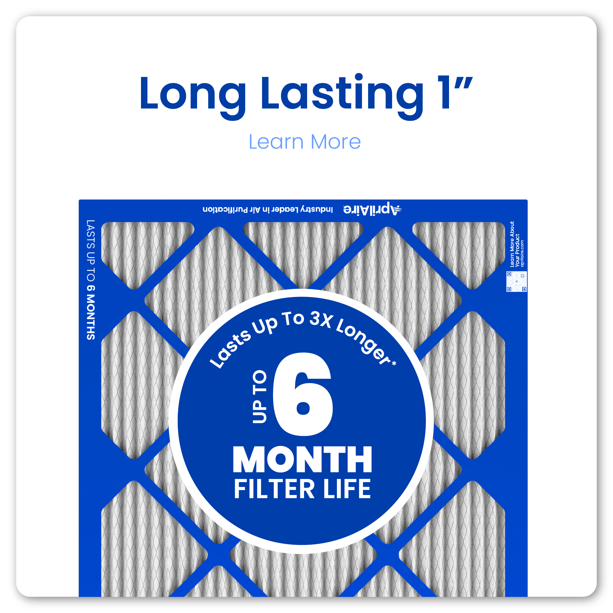 New 1in Air Filters