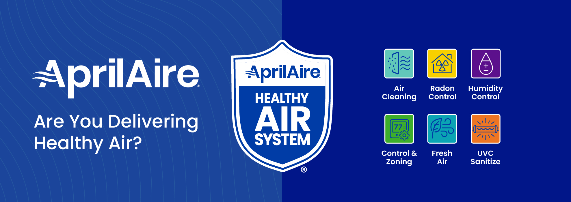 Healthy Air System  -Partners Landing Page