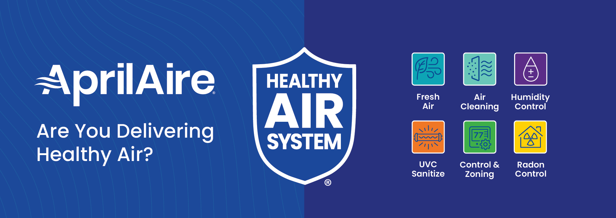 Healthy Air System  -Partners Landing Page