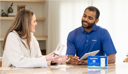 AprilAire Contractor Selling the Healthy AIr Monitor